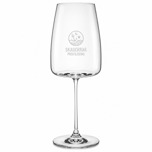 Hvitvinsglass 42cl Krystallglass  Med Gravering