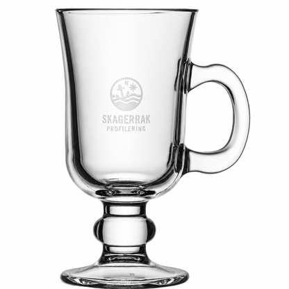 Irish Coffee Glass 23cl Med Gravering