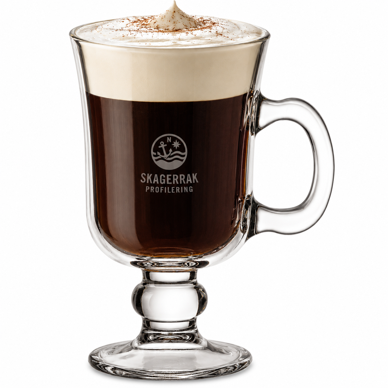 Irish Coffee Glass 23cl Med Gravering