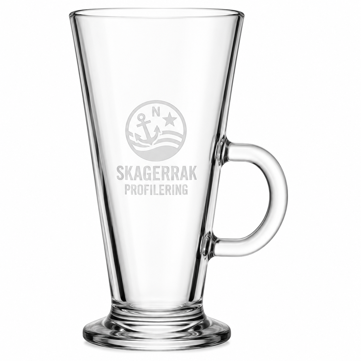 Latte Macchiato Glass 36cl Med Gravering