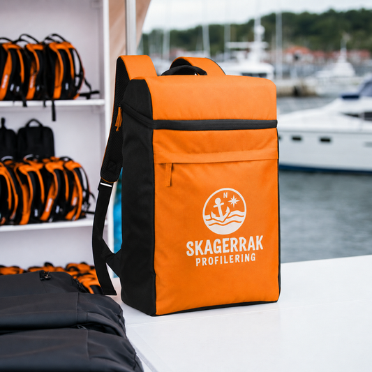 Kjøleryggsekker 20 Stk inkl. din logo, Oransje