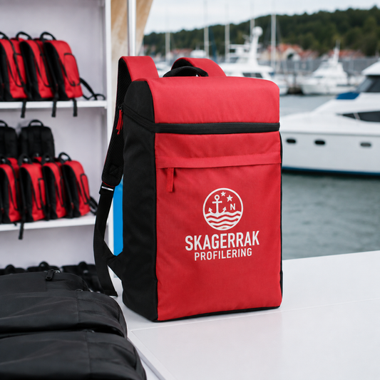 Kjøleryggsekker 20 Stk inkl. din logo, Rød