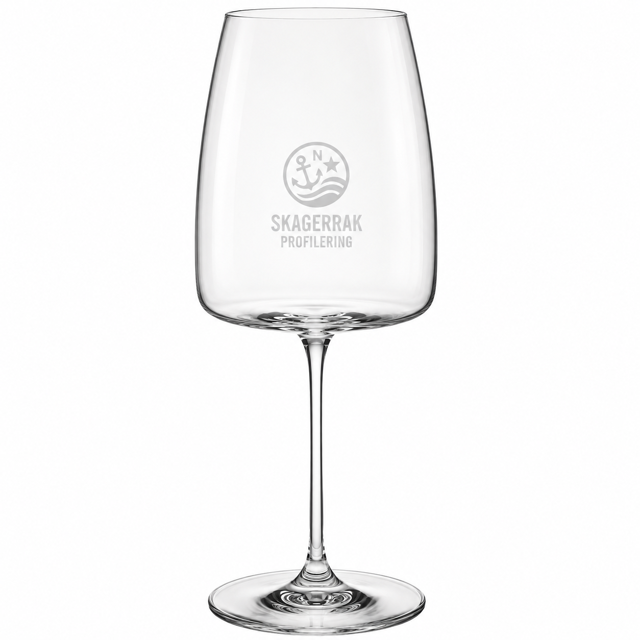 Rødvinsglass 67cl Krystallglass  Med Gravering