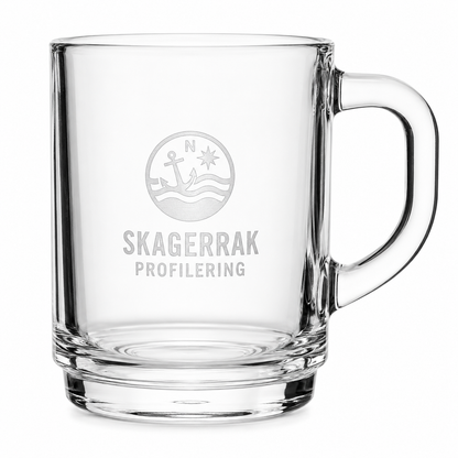 Te- og kaffeglass 26cl Med Gravering